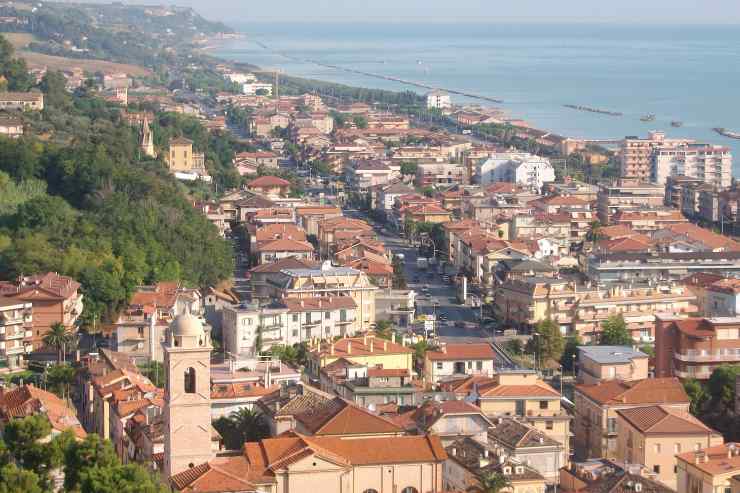 Panorama su Cupra Marittima