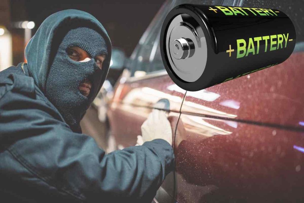 in italia aumentano i furti di batterie elettriche