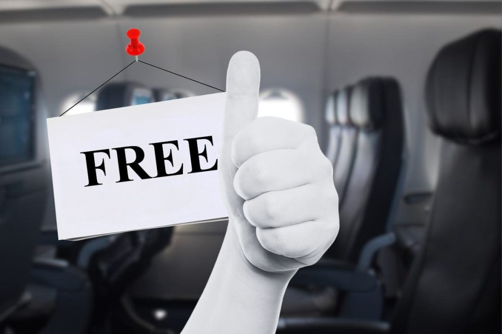 Come ottenere un posto gratis in aereo