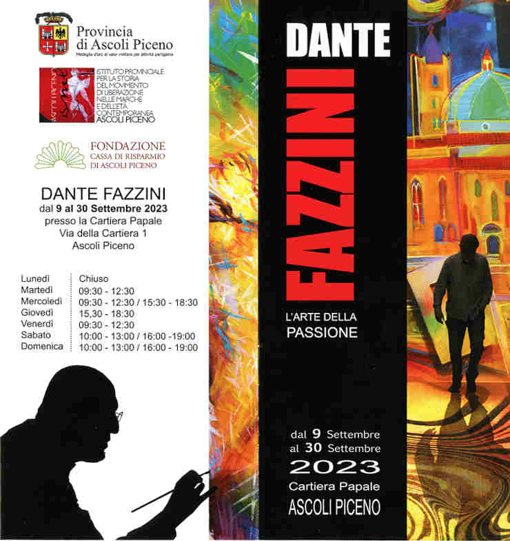 Mostra Dante Fazzini Ascoli Piceno 