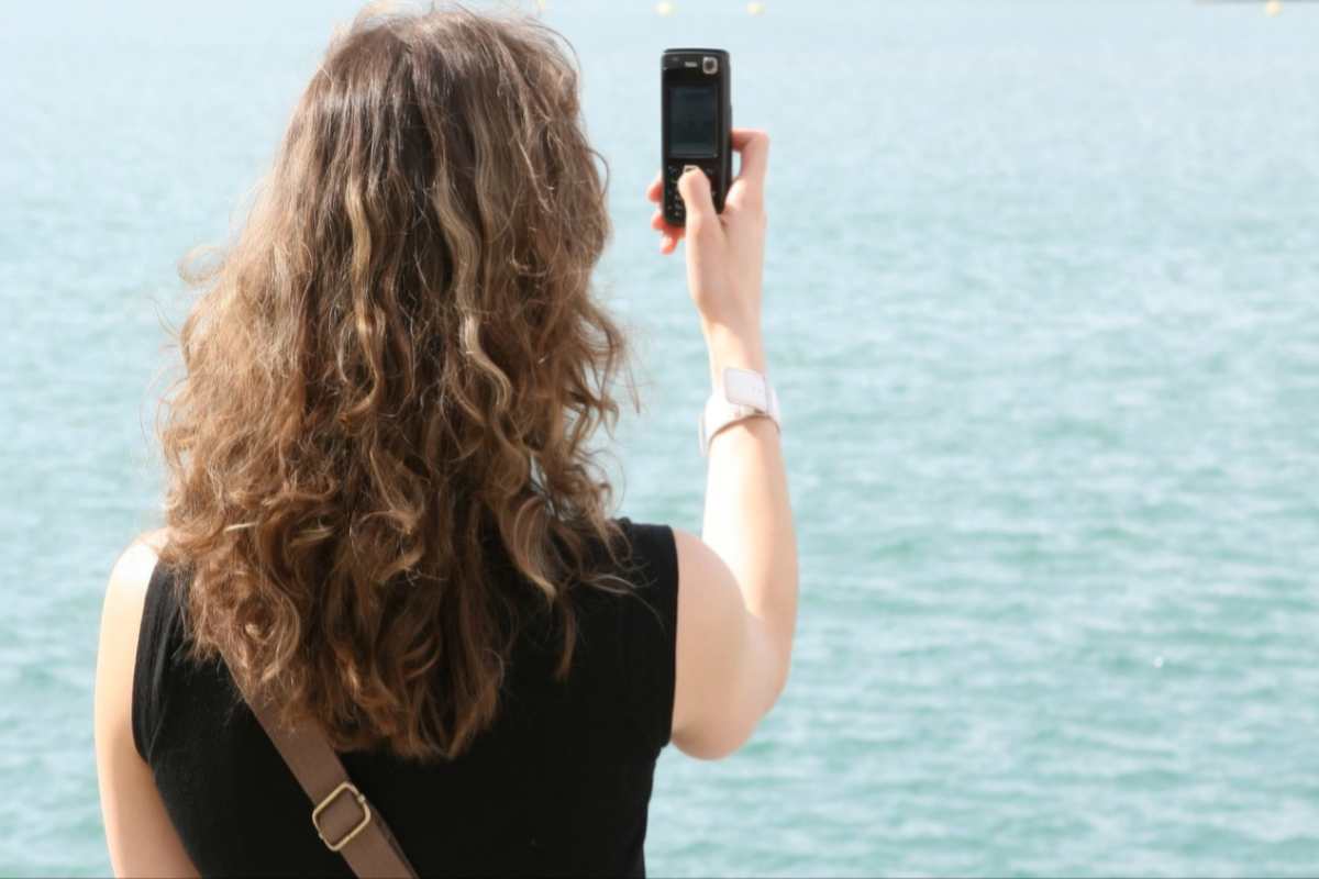 Telefono che cade in acqua 