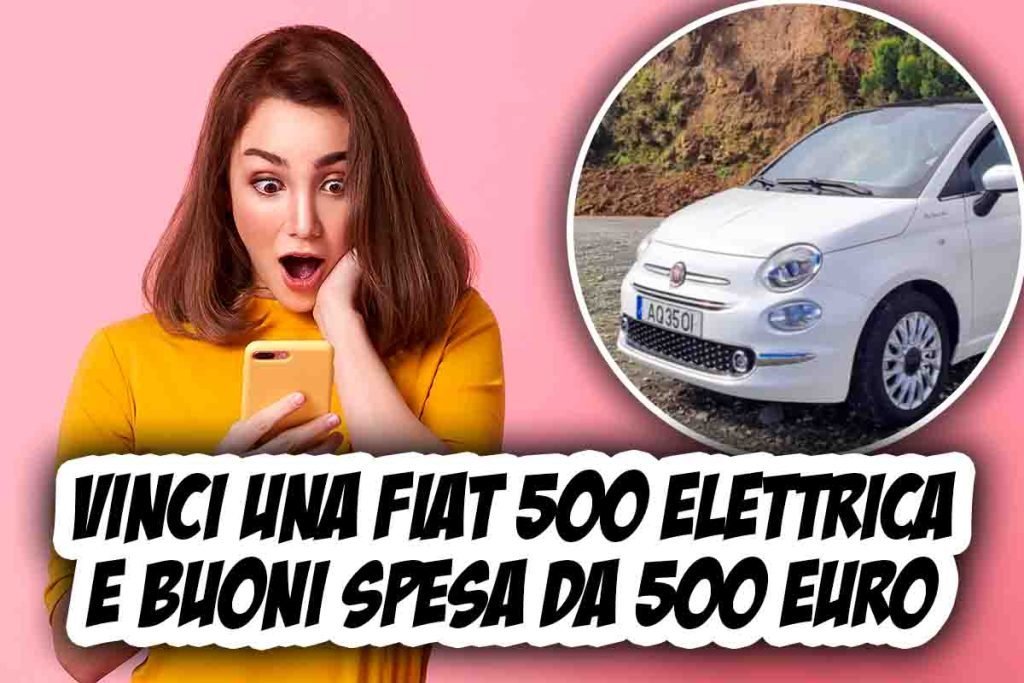 Vinci una Fiat 500