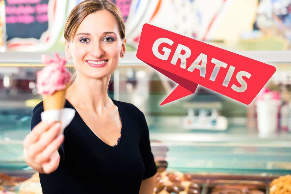 gelato gratis come