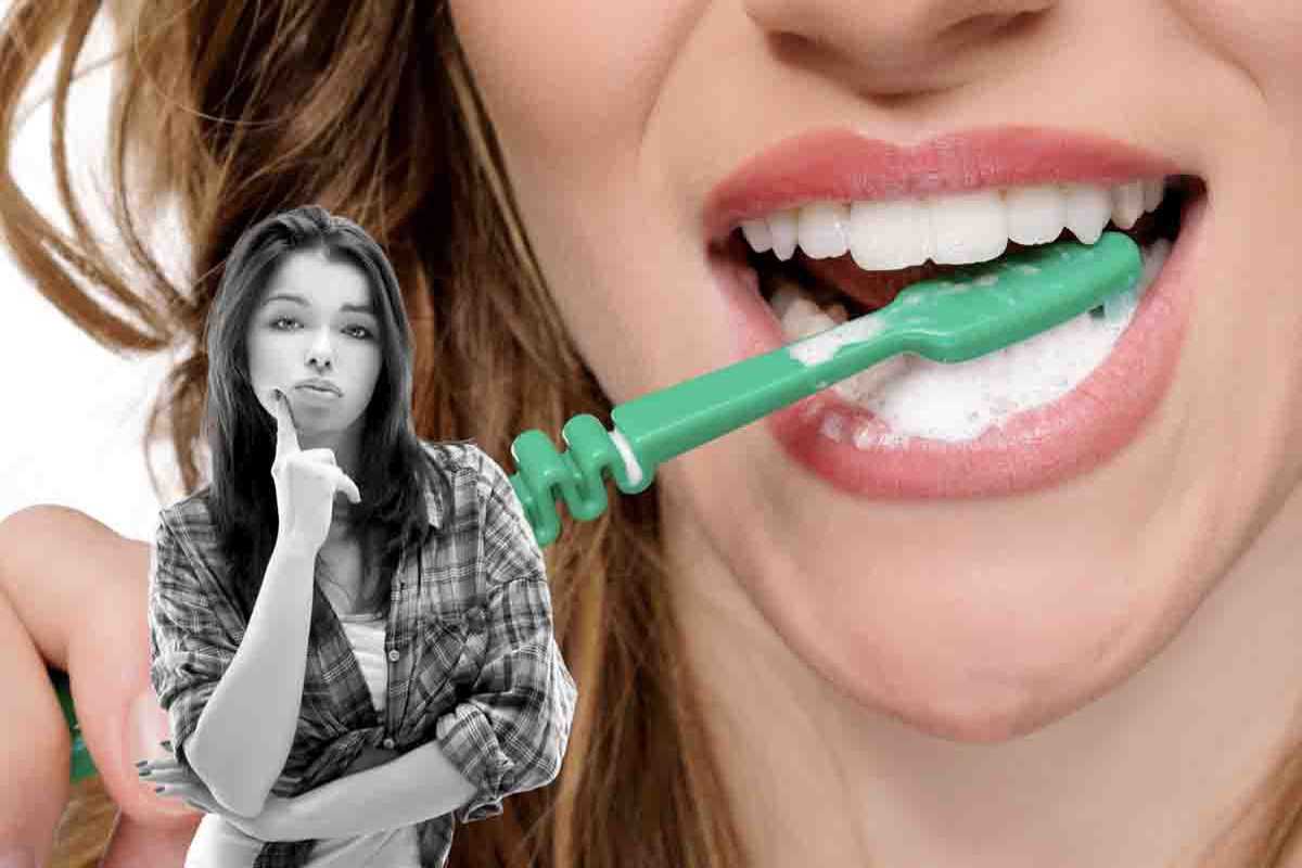 quanto spazzolare i denti