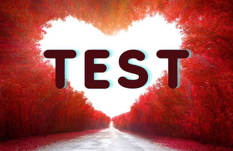 Test come sei in amore
