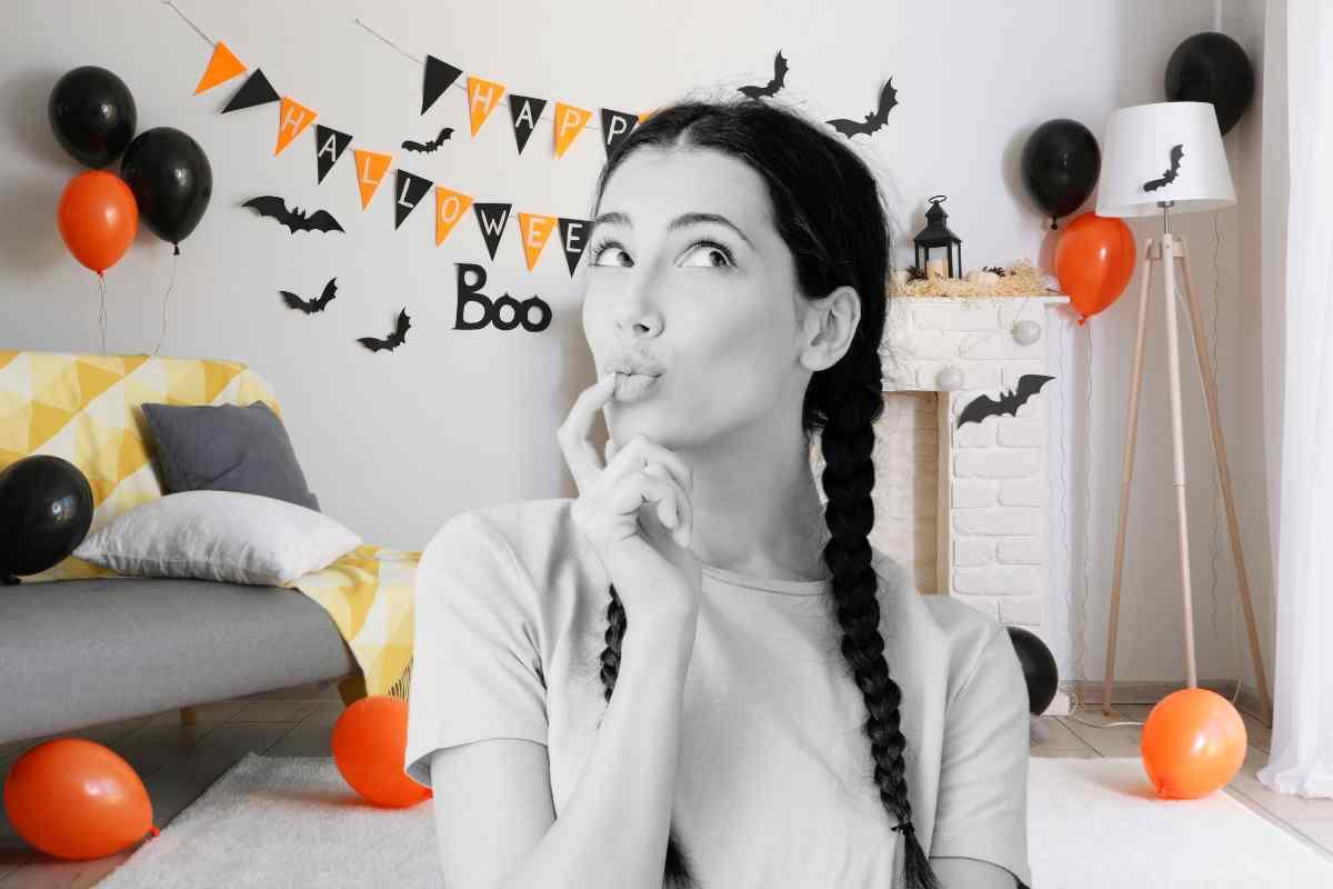 Decorazioni Halloween con mollette