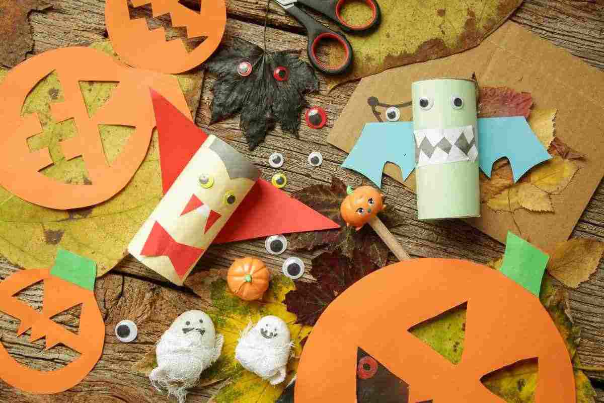 Decorazioni Halloween con mollette