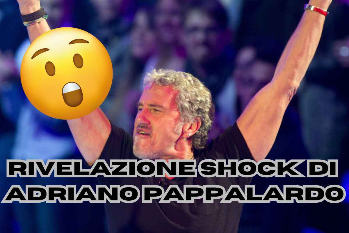 La rivelazione shock di Adriano Pappalardo