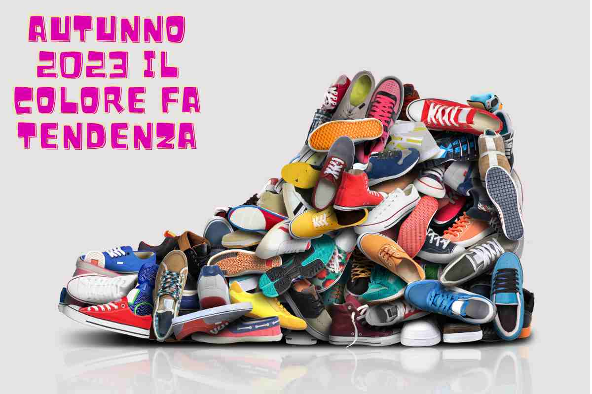 autunno 2023 il colore fa tendenza, ecco le sneakers perfette per la stagione per essere sempre alla moda