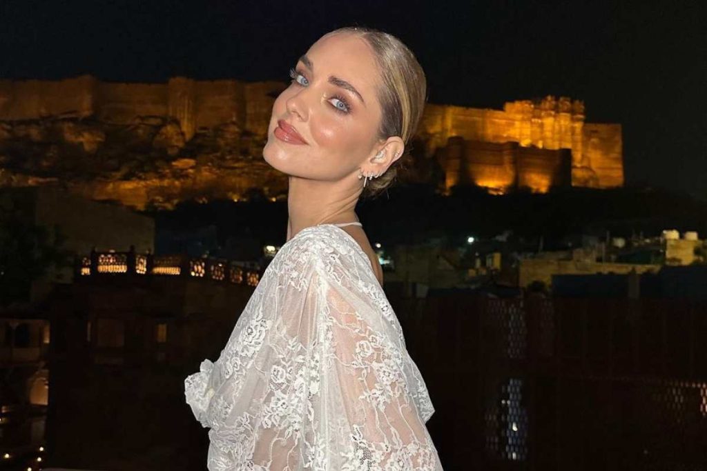 Chiara Ferragni spacco troppo generoso