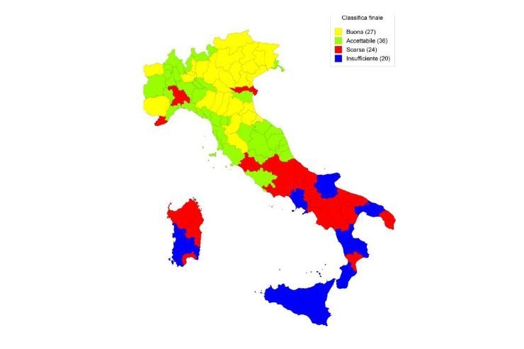 Report Qualità della vita Italia Oggi 