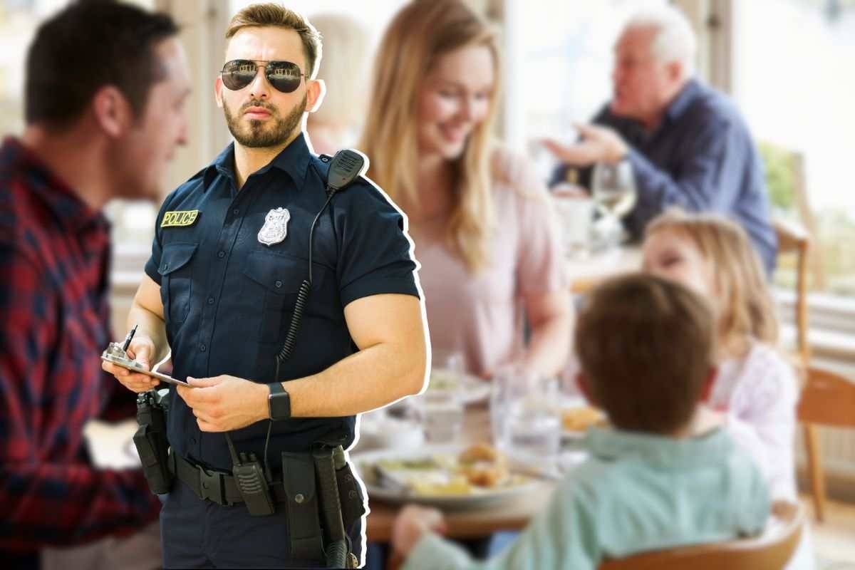 bambini multati al ristorante