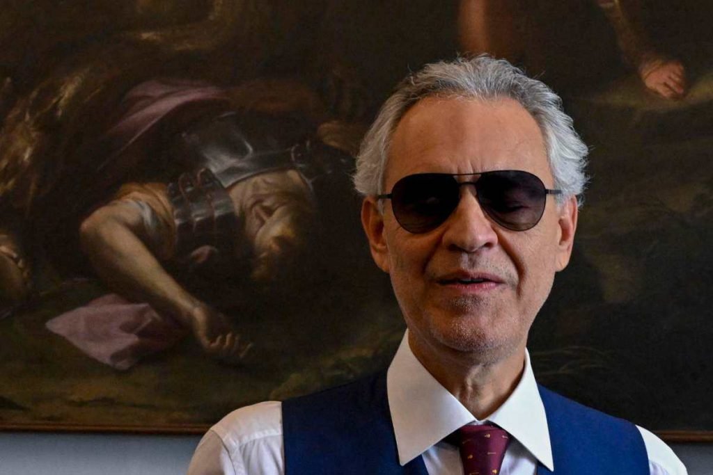 Andrea Bocelli malattia 12 anni perdere vista