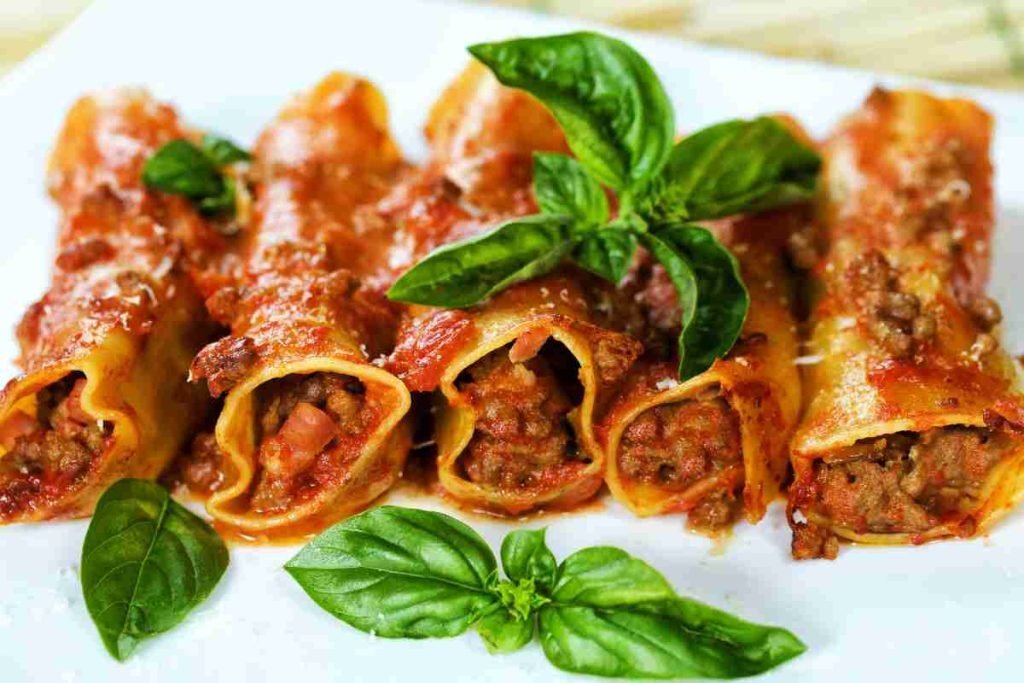 Cannelloni al ragù di carne ricetta