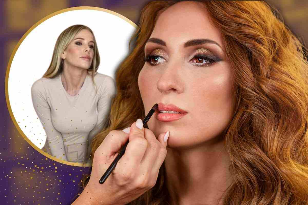 Il make up glam di Alessia Marcuzzi: il tutorial