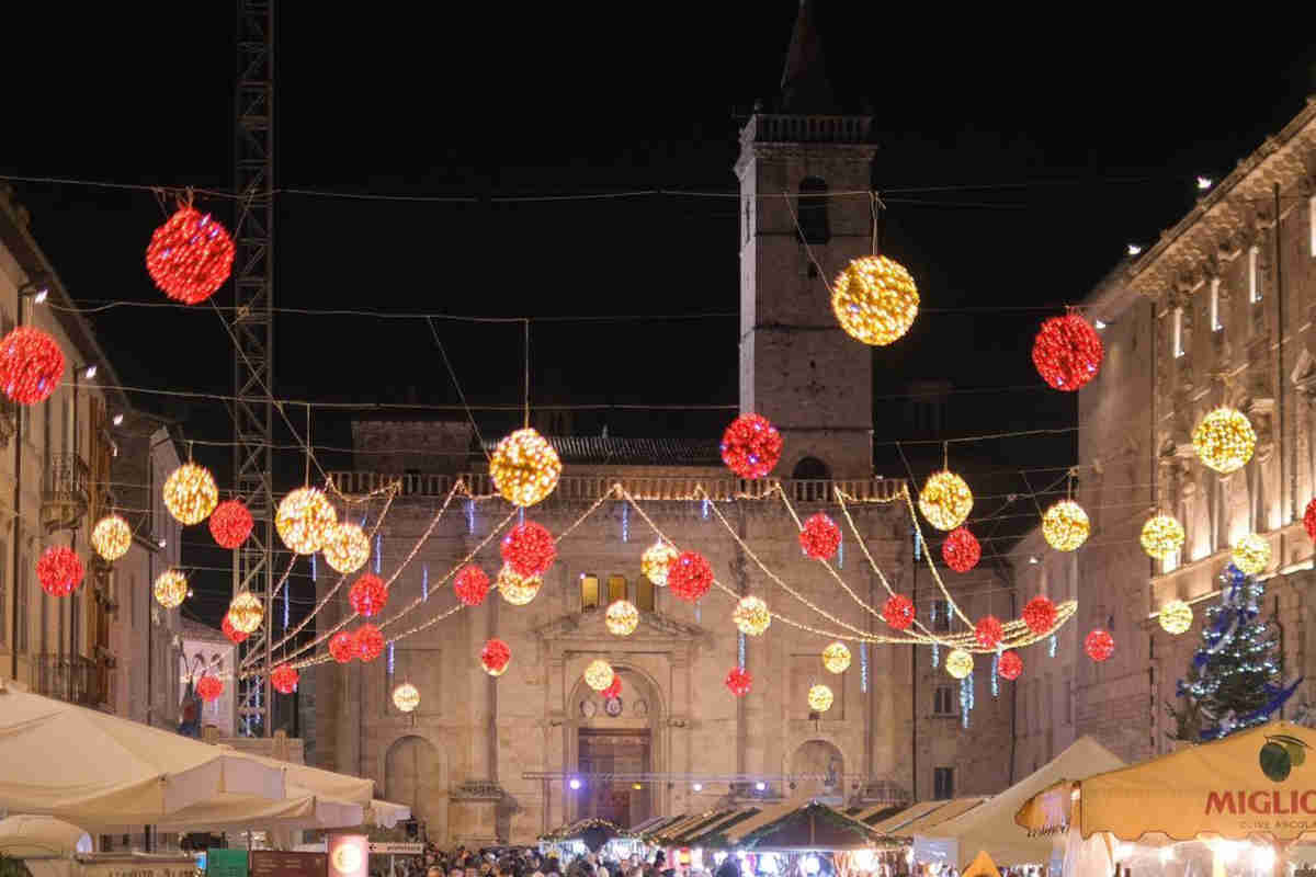 fiera di Natale Ascoli Piceno modifiche viabilità