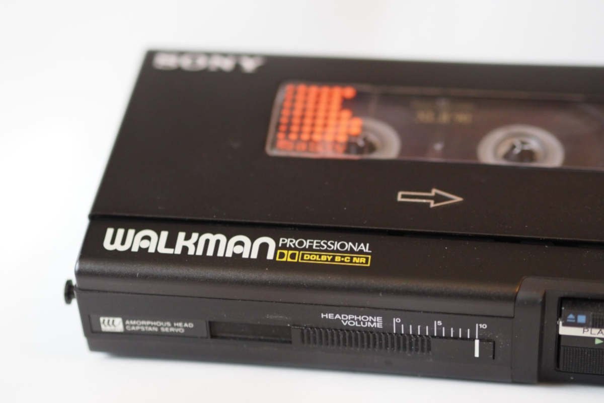 Walkman oggetto tecnologico