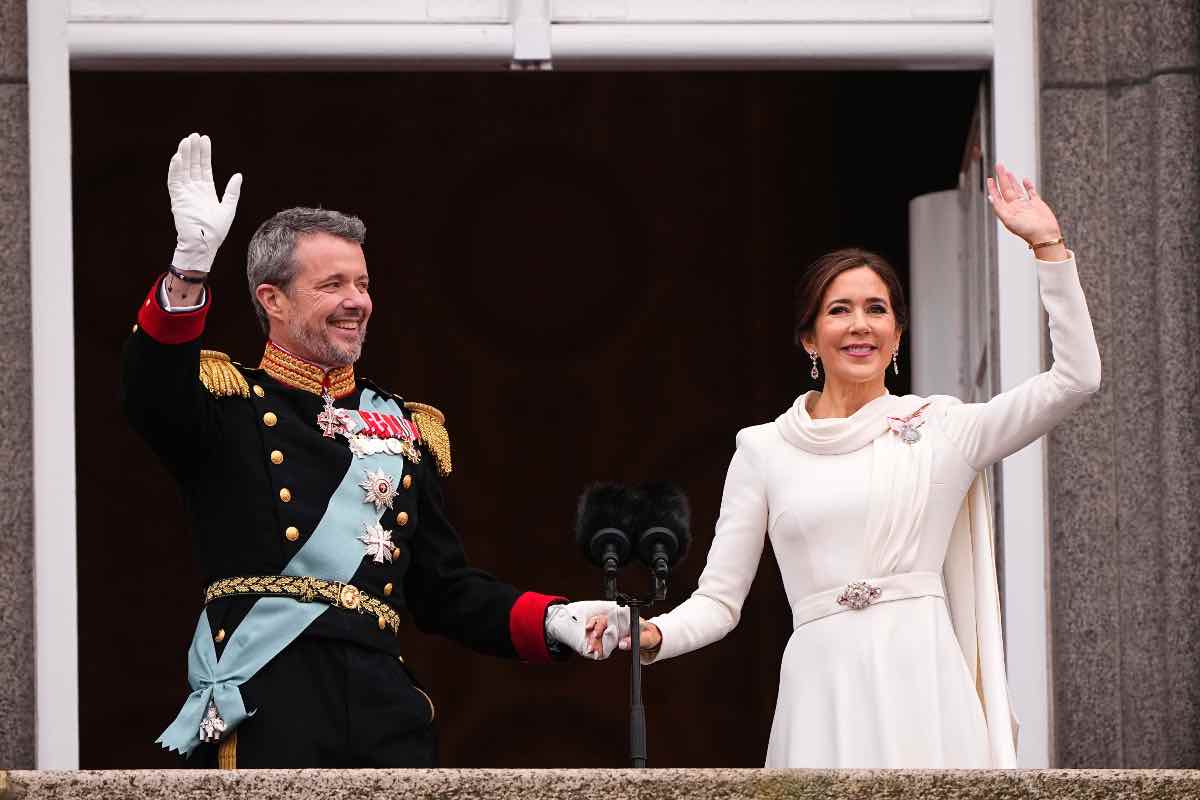 I nuovi regnanti di Danimarca e i principi ereditari