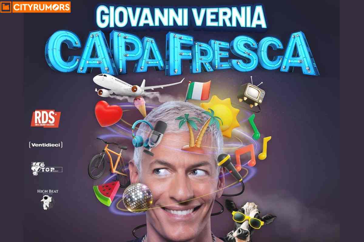 Giovanni Vernia presenta "Capa fresca" ad Ascoli Piceno