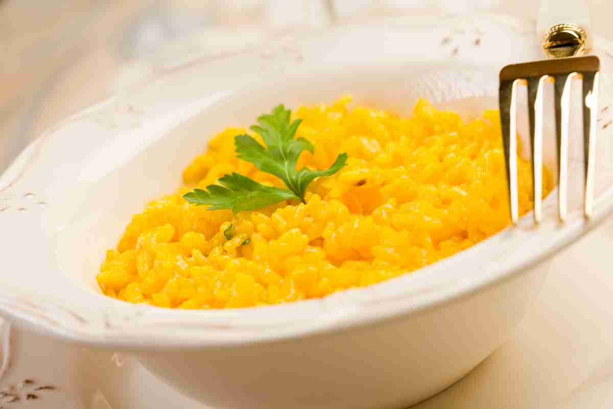 Risotto allo zafferano