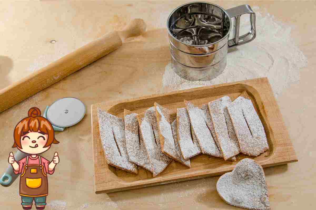 dolce chiacchiere ingredienti