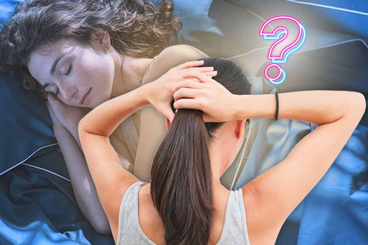 dormire con i capelli legati fa bene?