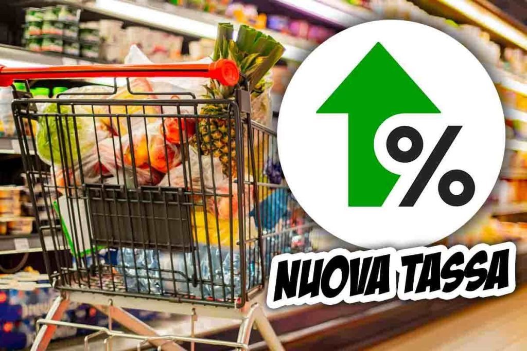 nuova tassa aumenti supermercato
