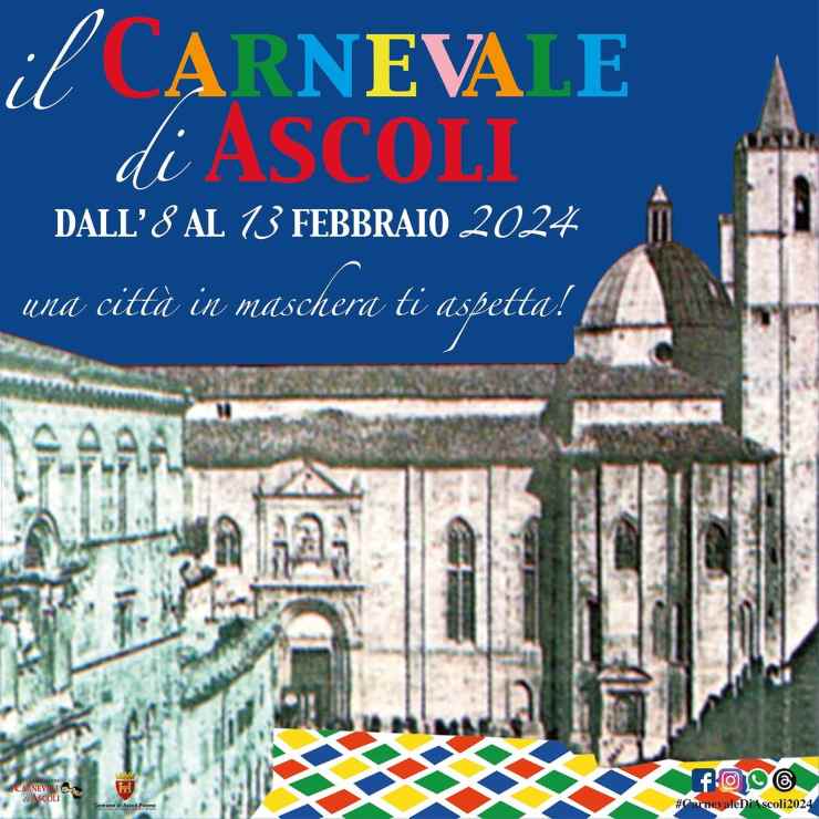 Calendario Carnevale ad Ascoli Piceno