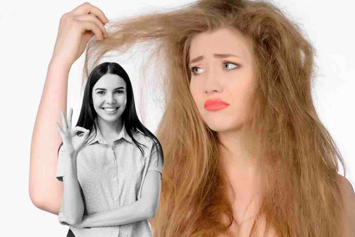 come combattere i capelli crespi