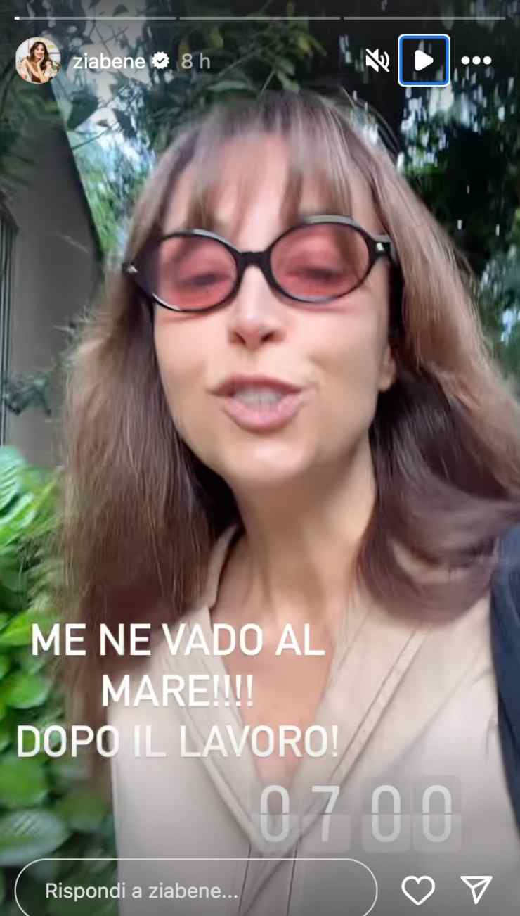 Benedetta Parodi condivide un messaggio sui social