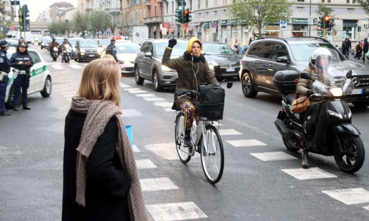 bandiera gialla ciclabilità