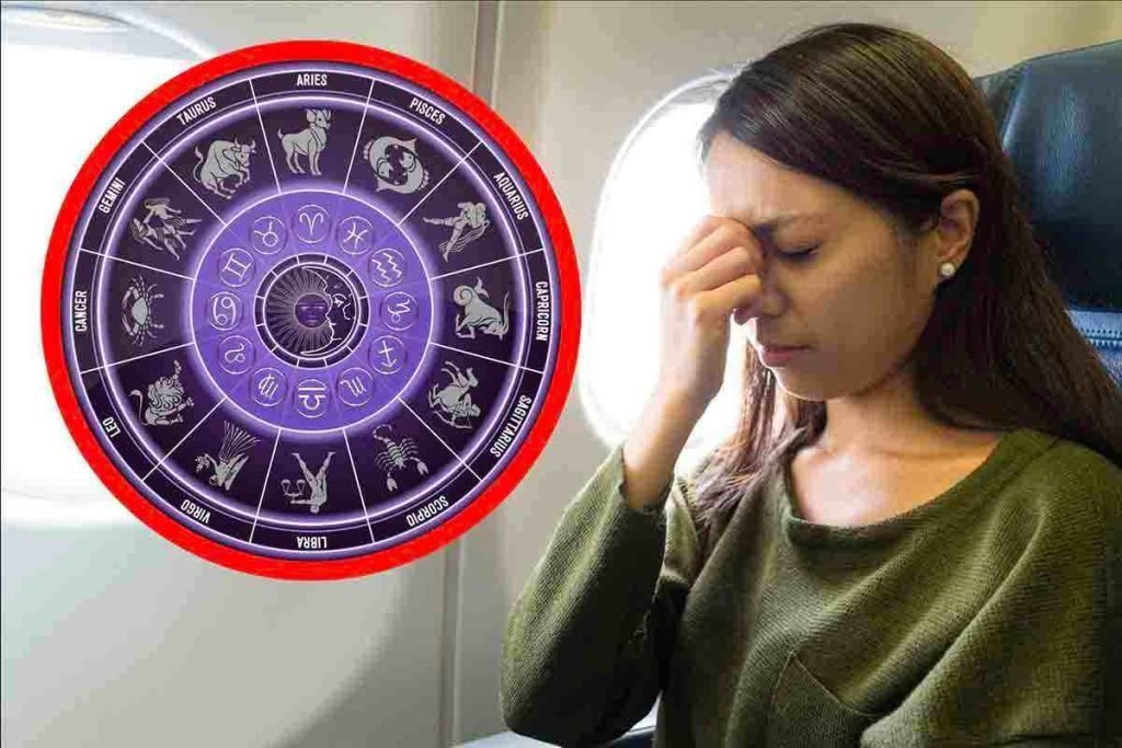 I segni zodiacali che odiano viaggiare in aereo