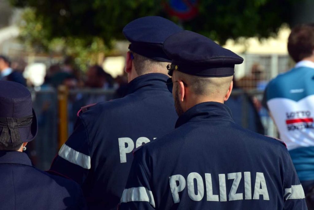 proteste della polizia ad ascoli