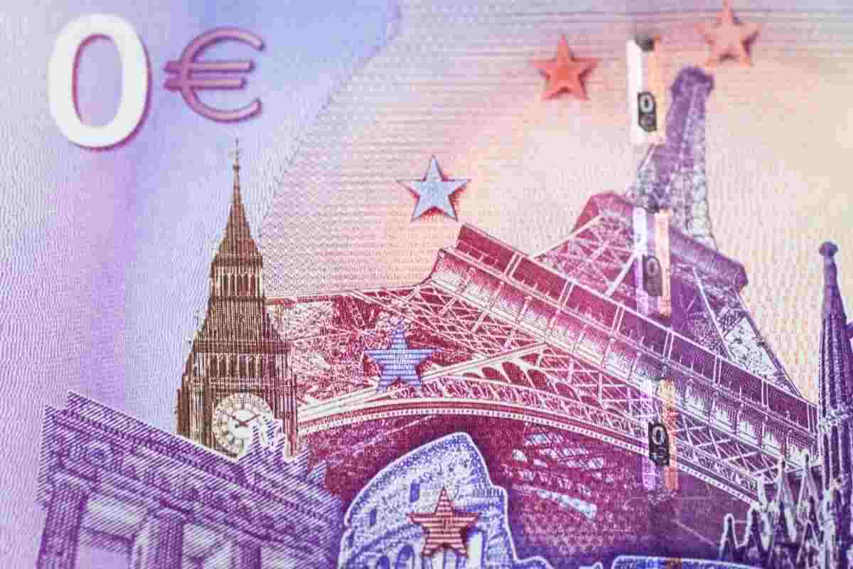 Qual è la storia della banconota da 0 euro