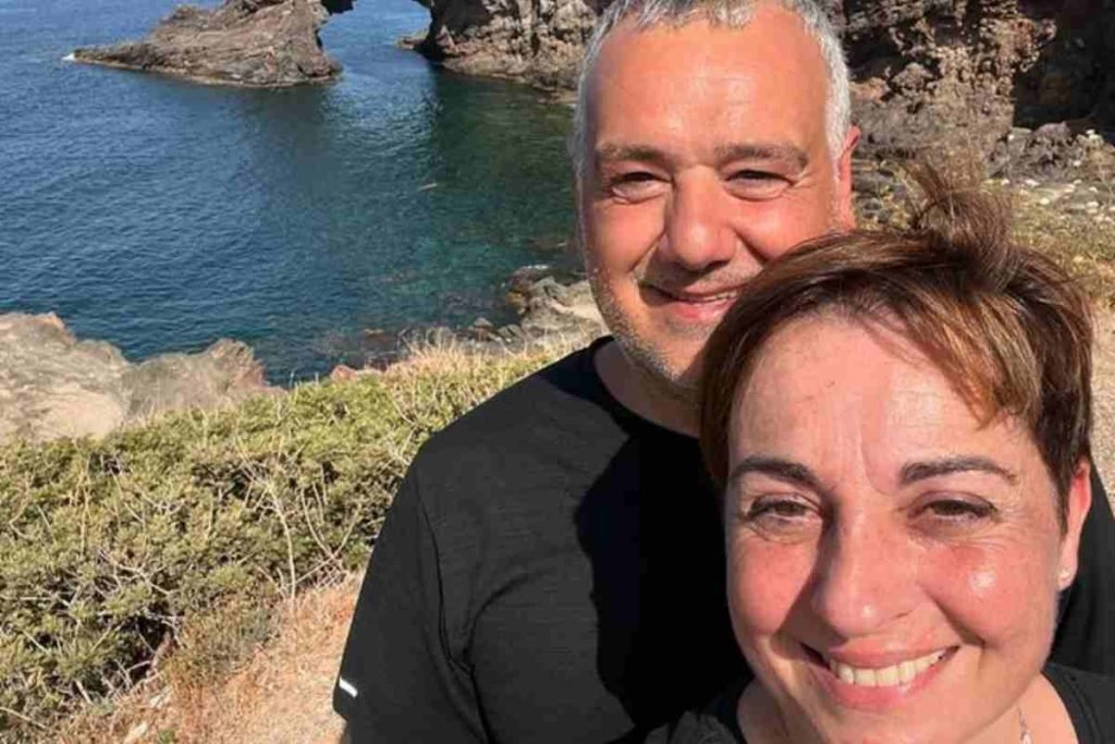 Benedetta Rossi va in vacanza a Pantelleria col marito