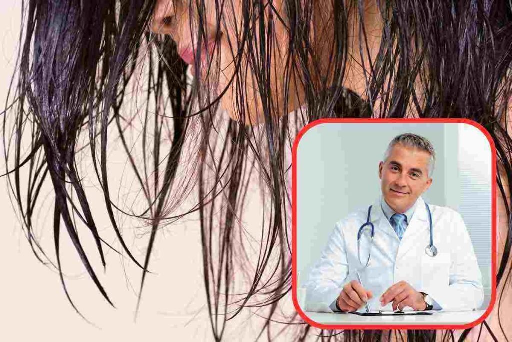 Medici, cosa succede se esci con i capelli bagnati