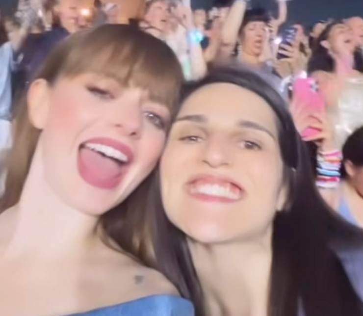 Annalisa al concrto di Taylor Swift