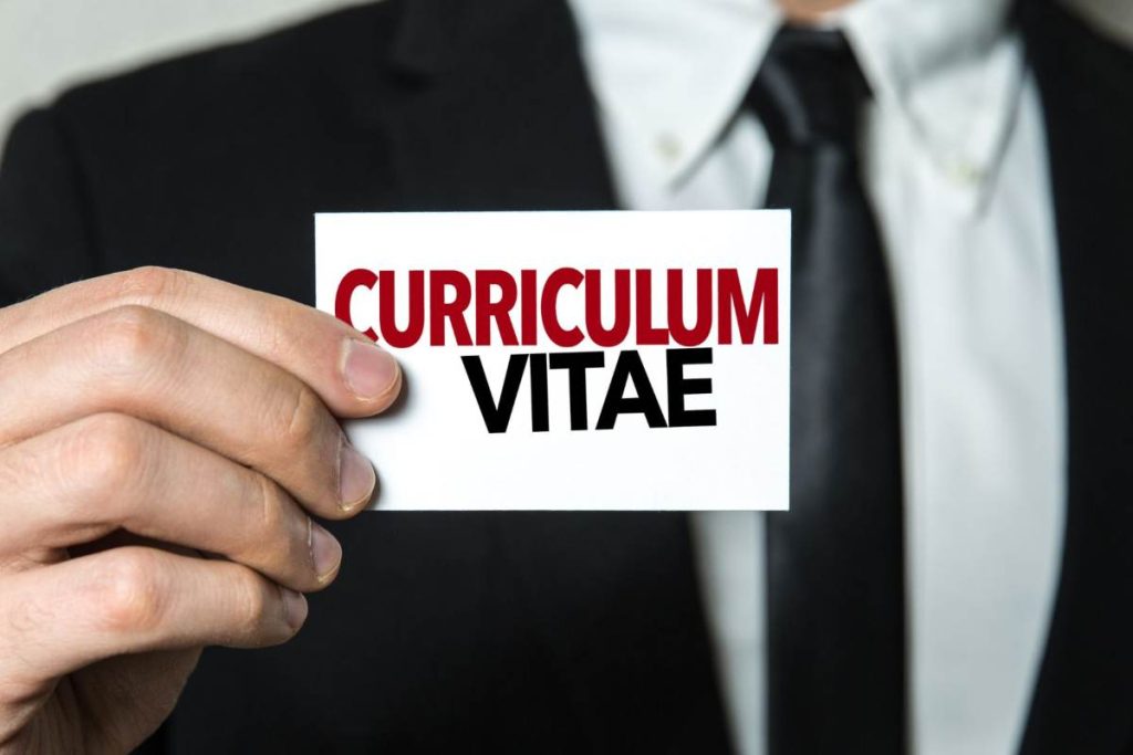 Esclusione per un errore sul curriculum vitae