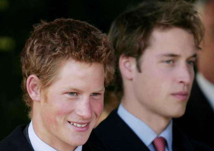 Momento straziante per William e Harry