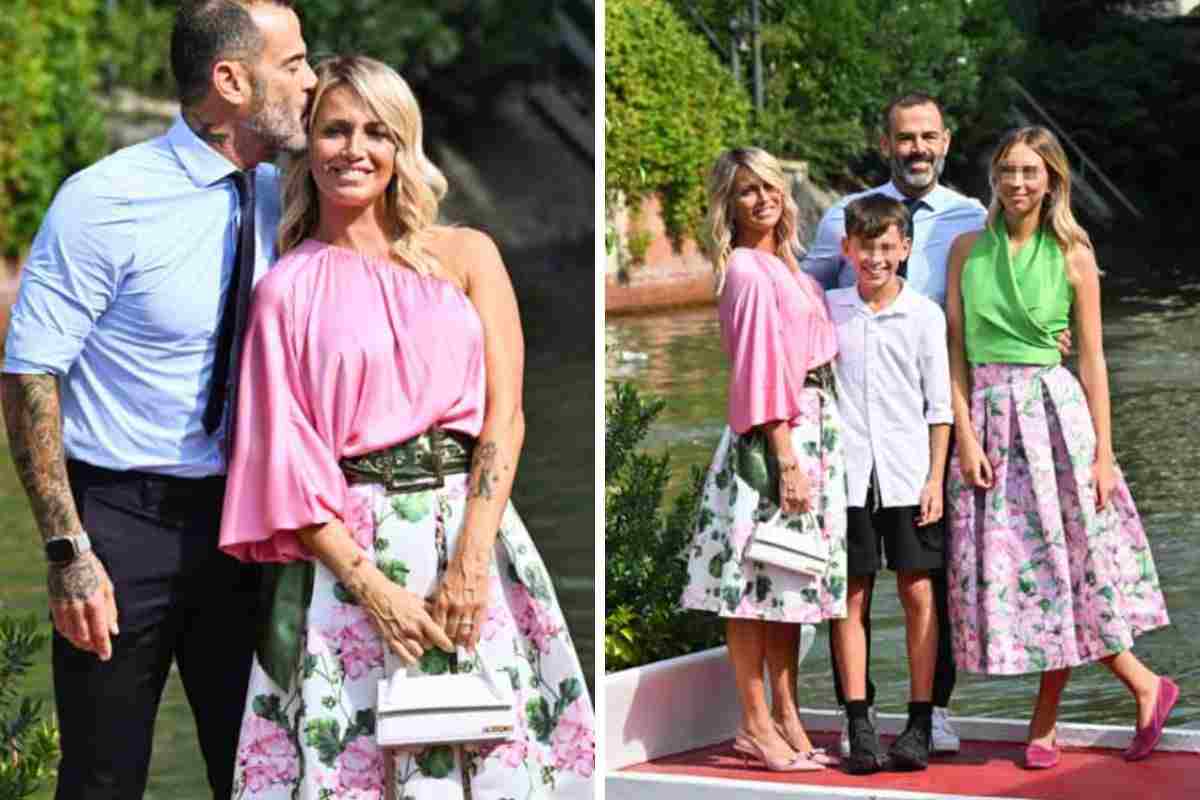 Katia e Ascanio a Venezia look mamma e figlia