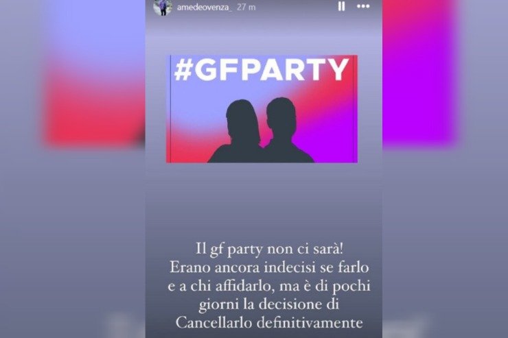 Grande Fratello, arriva la decisione sul GF Party