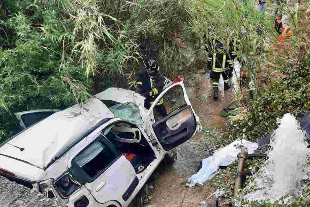 Il recupero e le dinamiche dell'incidente