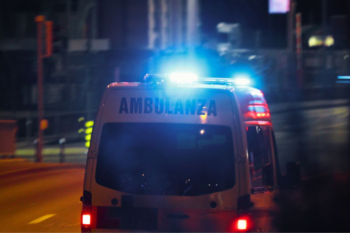 ambulanza incidente notte