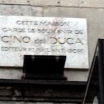 cino del duca lapide