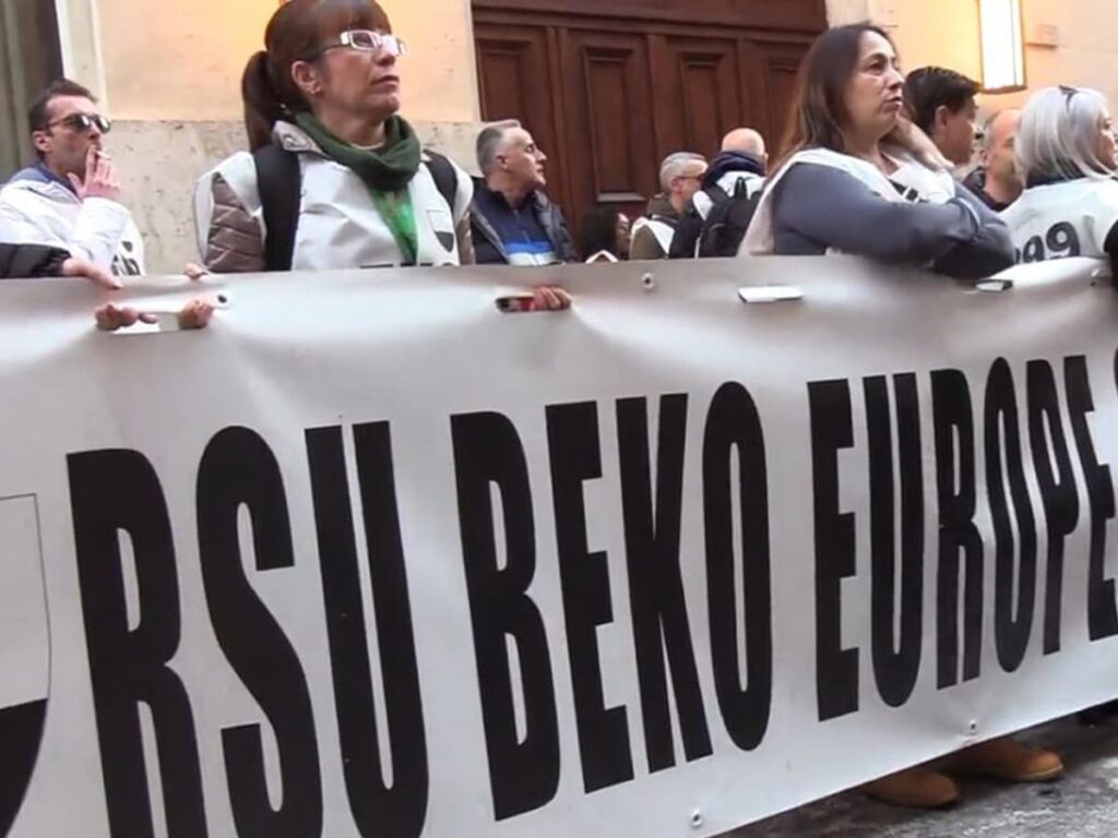 beko protesta roma