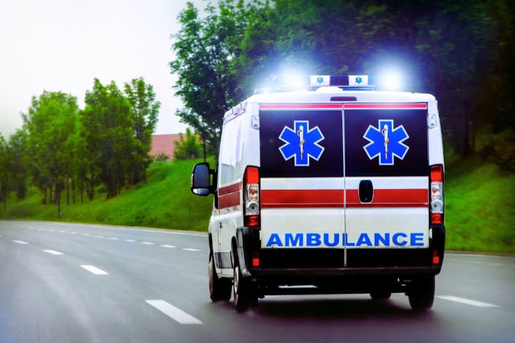 ambulanza strada