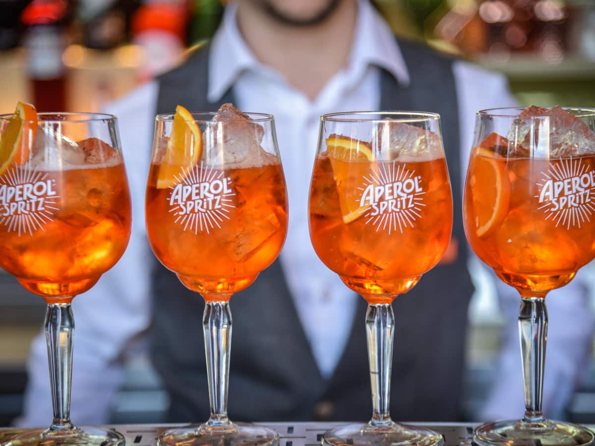 aperol spritz bicchieri