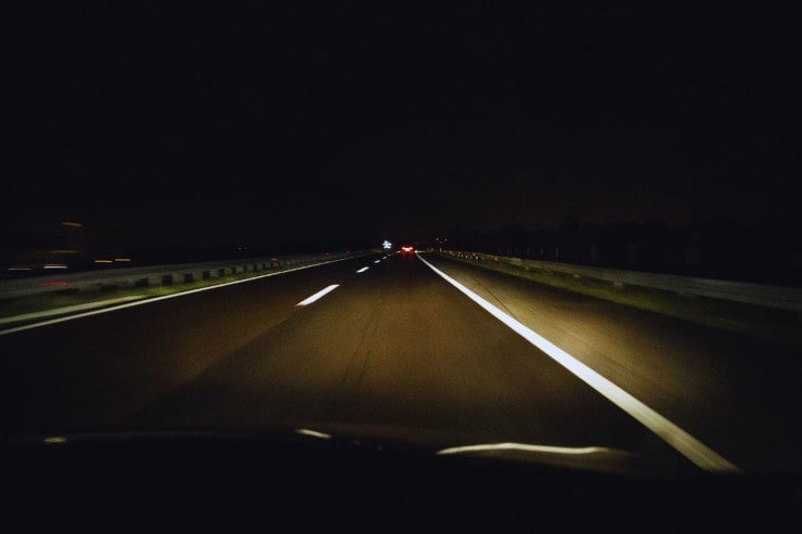 autostrada notte