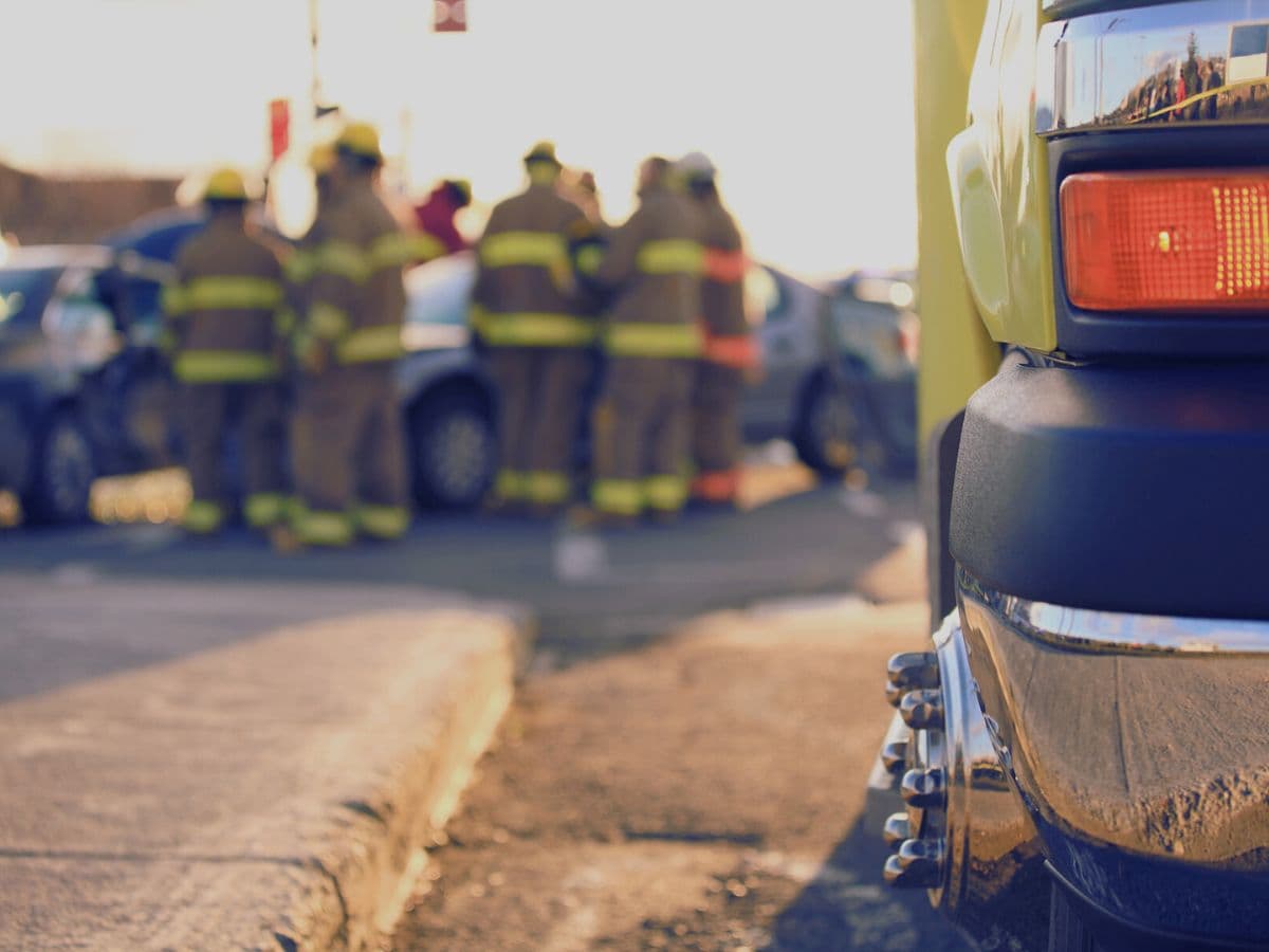 incidente stradale vigili del fuoco