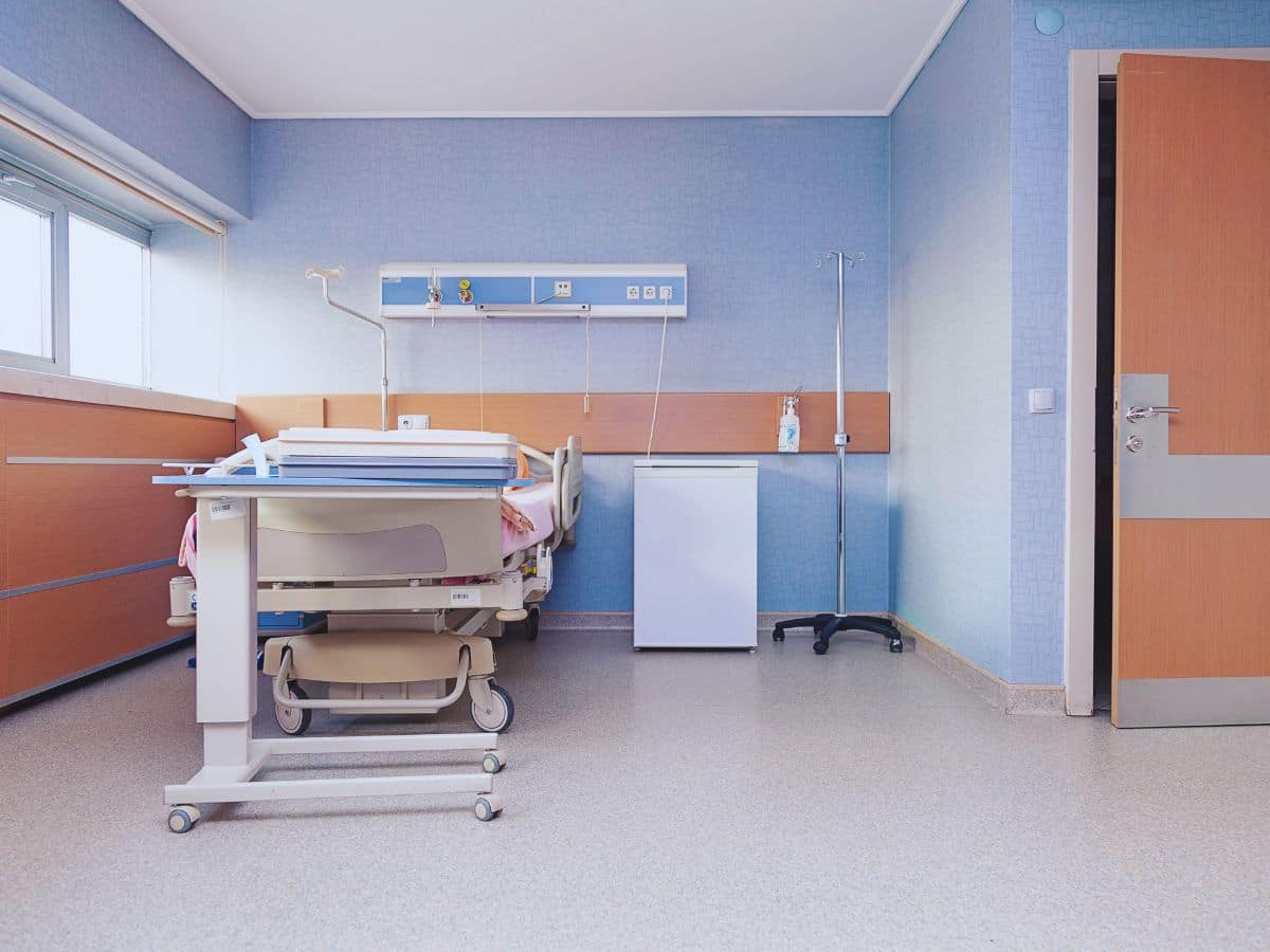 ospedale stanza